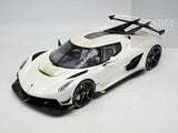 GT Spirit 2019 Koenigsegg Jesko Attack Crystal White GT501 LARGE 1:12 Scale - New