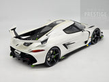 GT Spirit 2019 Koenigsegg Jesko Attack Crystal White GT501 LARGE 1:12 Scale - New