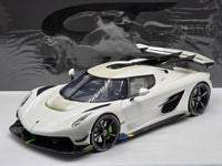GT Spirit 2019 Koenigsegg Jesko Attack Crystal White GT501 LARGE 1:12 Scale - New