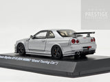 Kyosho Nissan Skyline GT-R R34 Nismo Grand Touring Car Grey 1:43 - New