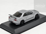 Kyosho Nissan Skyline GT-R R34 Nismo Grand Touring Car Grey 1:43 - New