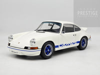 GT Spirit 1973 Porsche 911 Carrera 2.7 RS White / Blue GT921 LARGE 1:12 Scale - New