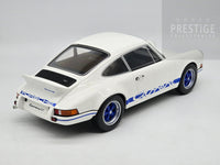 GT Spirit 1973 Porsche 911 Carrera 2.7 RS White / Blue GT921 LARGE 1:12 Scale - New