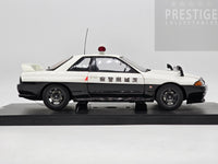 AUTOart Nissan R32 Skyline GT-R Police Car Ibarki-Kenkei (121) 1:18 - USED / READ