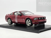 AUTOart 2005 Ford Mustang GT Auto Show Version Fire Red 1:18 - USED / READ