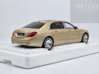 AUTOart Mercedes Benz Maybach S-Class S600 Gold 76294 1:18 Scale - New / READ