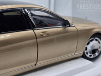 AUTOart Mercedes Benz Maybach S-Class S600 Gold 76294 1:18 Scale - New / READ