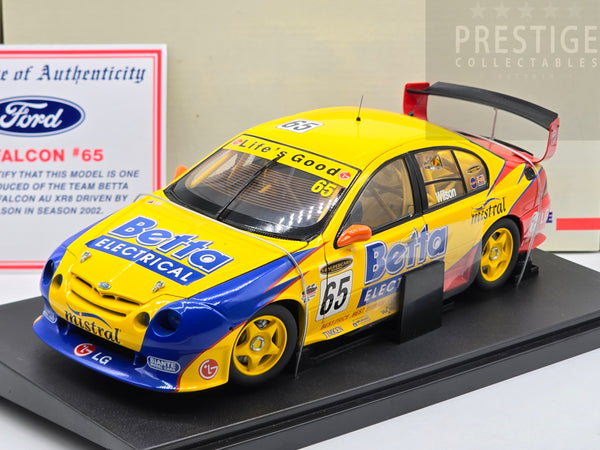 Biante 2002 Ford AU Falcon V8 Supercar Max Wilson #65 Betta Electrical 1:18 - NOS