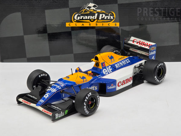 Exoto 1992 Williams Renault FW14B #6 Patrese F1 GP Germany 1:18 - Used
