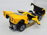 Exoto 1967 Ford GT40 MK IV Prototype Yellow w Black Stripes 1:18 - USED/READ