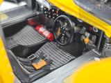 Exoto 1967 Ford GT40 MK IV Prototype Yellow w Black Stripes 1:18 - USED/READ