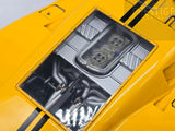 Exoto 1967 Ford GT40 MK IV Prototype Yellow w Black Stripes 1:18 - USED/READ