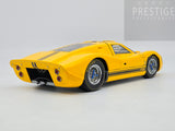 Exoto 1967 Ford GT40 MK IV Prototype Yellow w Black Stripes 1:18 - USED/READ