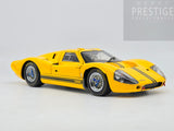 Exoto 1967 Ford GT40 MK IV Prototype Yellow w Black Stripes 1:18 - USED/READ