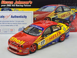 Classic Carlectables 2002 Ford AU Falcon V8 Supercar Johnson #17 Shell 1:18 - NOS