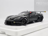 AUTOart Chevrolet Corvette C7.R Plain Body Version Gloss Black 81651 1:18 - Used