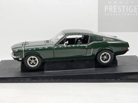 AUTOart 1968 Ford Mustang GT390 Fastback Bullitt Steve McQueen Green 1:18 - USED