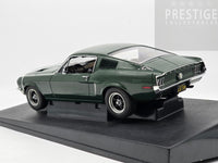 AUTOart 1968 Ford Mustang GT390 Fastback Bullitt Steve McQueen Green 1:18 - USED