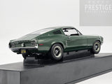 AUTOart 1968 Ford Mustang GT390 Fastback Bullitt Steve McQueen Green 1:18 - USED