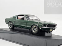 AUTOart 1968 Ford Mustang GT390 Fastback Bullitt Steve McQueen Green 1:18 - USED