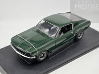 AUTOart 1968 Ford Mustang GT390 Fastback Bullitt Steve McQueen Green 1:18 - USED