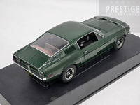 AUTOart 1968 Ford Mustang GT390 Fastback Bullitt Steve McQueen Green 1:18 - USED