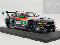 Minichamps 2022 BMW M4 (G82) GT3 GTD IMSA Miller Racing 12hr Sebring 1:18 - New