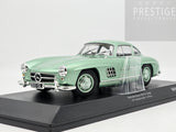 Minichamps 1955 Mercedes Benz 300 SL Coupe Gullwing Light Green Metallic 1:18 - New