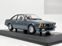 Minichamps 1982 BMW 635CSI E24 Coupe Petrol Metallic 1:18 - New