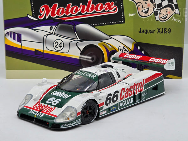 Exoto Motorbox 1988 Jaguar XJR-9 24hr Daytona Castrol #66 Cheever 1:18 - USED - RARE