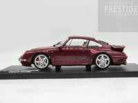 Solido 1997 Porsche 911 (993) Turbo Coupe Arena Red Metalic 1:18 Scale - New