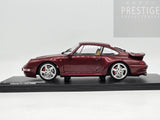 Solido 1997 Porsche 911 (993) Turbo Coupe Arena Red Metalic 1:18 Scale - New