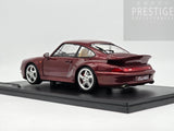 Solido 1997 Porsche 911 (993) Turbo Coupe Arena Red Metalic 1:18 Scale - New