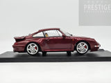 Solido 1997 Porsche 911 (993) Turbo Coupe Arena Red Metalic 1:18 Scale - New