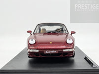 Solido 1997 Porsche 911 (993) Turbo Coupe Arena Red Metalic 1:18 Scale - New