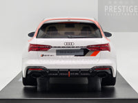 GT Spirit 2024 Audi RS6 GT Avant C8 Arkona White GT512 1:18 Scale - New