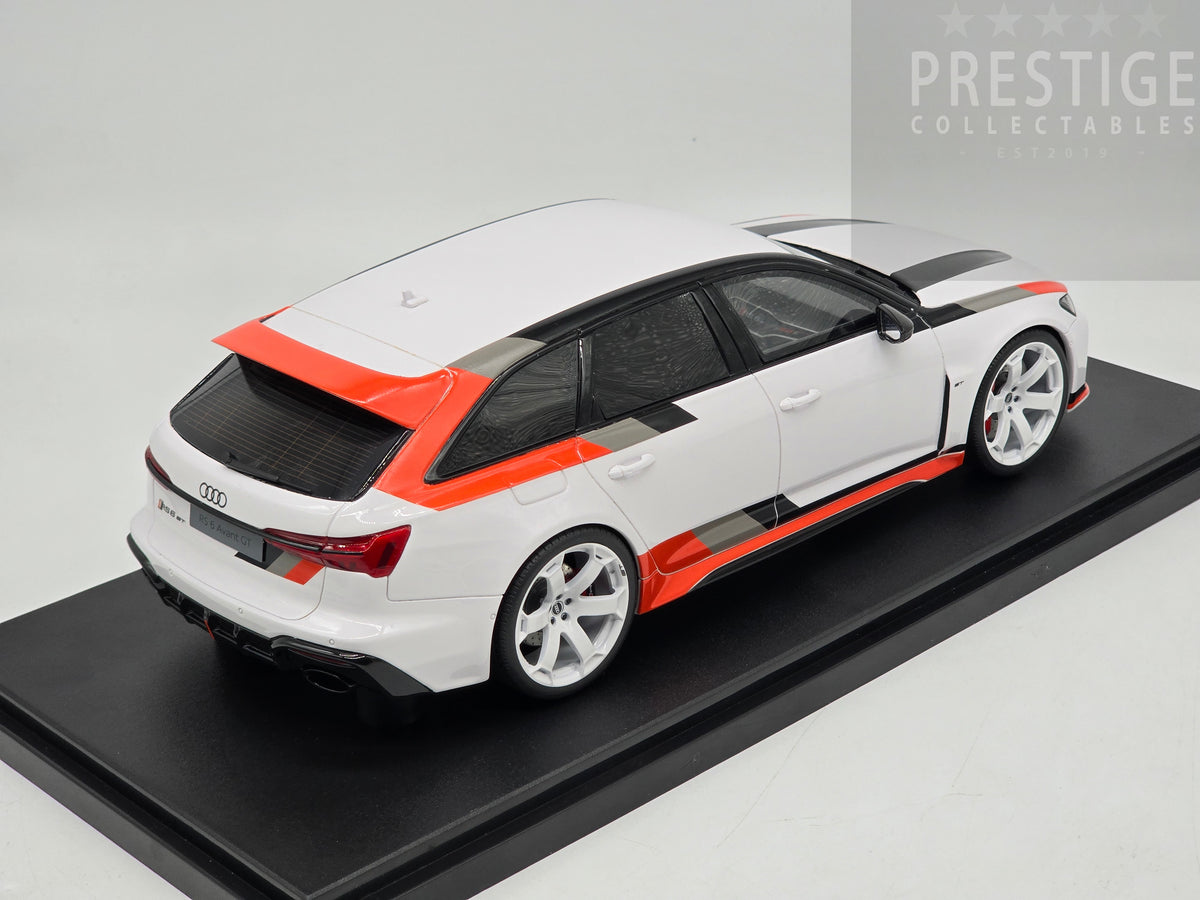 GT Spirit 2024 Audi RS6 GT Avant C8 Arkona White GT512 1:18 Scale - Ne ...