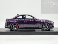 GT Spirit 2023 BMW M240i Coupe (G42) Thundernight Purple Metallic 1:18 - New