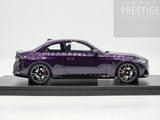GT Spirit 2023 BMW M240i Coupe (G42) Thundernight Purple Metallic 1:18 - New