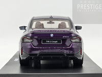GT Spirit 2023 BMW M240i Coupe (G42) Thundernight Purple Metallic 1:18 - New