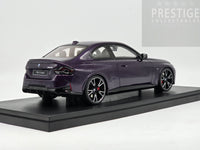 GT Spirit 2023 BMW M240i Coupe (G42) Thundernight Purple Metallic 1:18 - New
