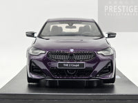 GT Spirit 2023 BMW M240i Coupe (G42) Thundernight Purple Metallic 1:18 - New
