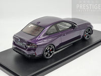 GT Spirit 2023 BMW M240i Coupe (G42) Thundernight Purple Metallic 1:18 - New