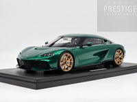 GT Spirit 2024 Koenigsegg Gemera Racing Green Metallic Hypercar 1:18 - New