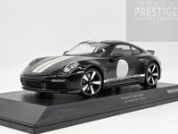 Minichamps 2022 Porsche 911 (992) Sport Classic Coupe Black w Stripe 1:18 - New / RARE