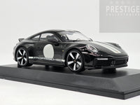 Minichamps 2022 Porsche 911 (992) Sport Classic Coupe Black w Stripe 1:18 - New / RARE