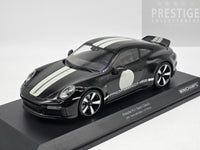 Minichamps 2022 Porsche 911 (992) Sport Classic Coupe Black w Stripe 1:18 - New / RARE