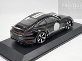 Minichamps 2022 Porsche 911 (992) Sport Classic Coupe Black w Stripe 1:18 - New / RARE