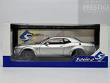 Solido 2023 Dodge Challenger SRT Hellcat Redeye Widebody Silver Metallic 1:18 - New