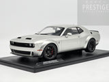 Solido 2023 Dodge Challenger SRT Hellcat Redeye Widebody Silver Metallic 1:18 - New